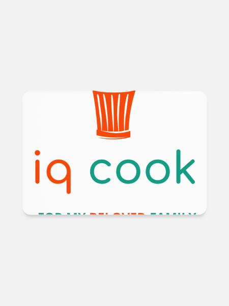 IQCook – Funny Chef for Smart Cooking Lovers 3 - Rectangle Magnet - white - Front