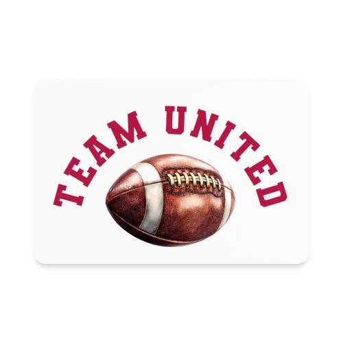 Team United American Football Design - Rectangle Magnet