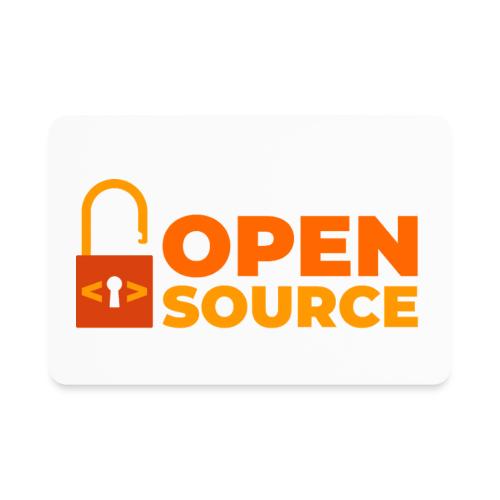 Open Source: Code is Freedom - Rectangle Magnet