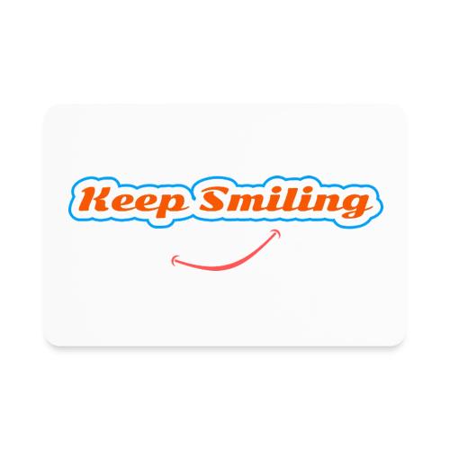 Keep Smiling Positive Vibes Graphic - Rectangle Magnet