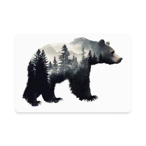 Forest Within the Bear - Rectangle Magnet