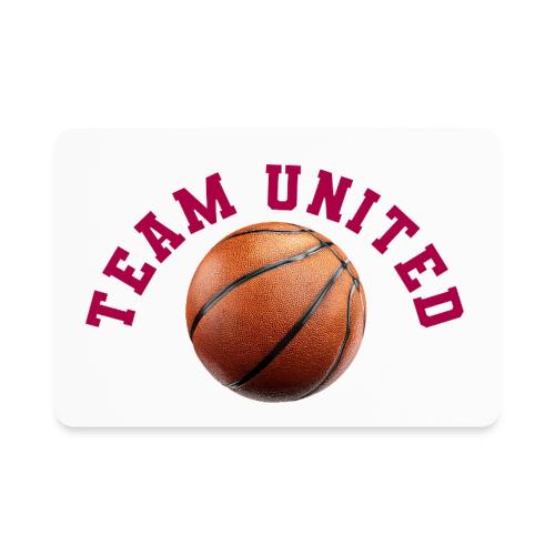 Team United Basketball Unity Design - Rectangle Magnet