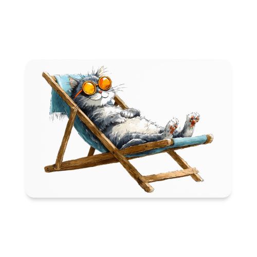 Sunshine Cat Mode - Rectangle Magnet