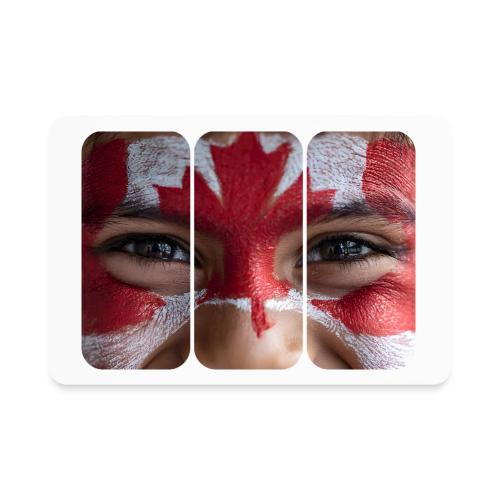 Proudly Canadian - Rectangle Magnet