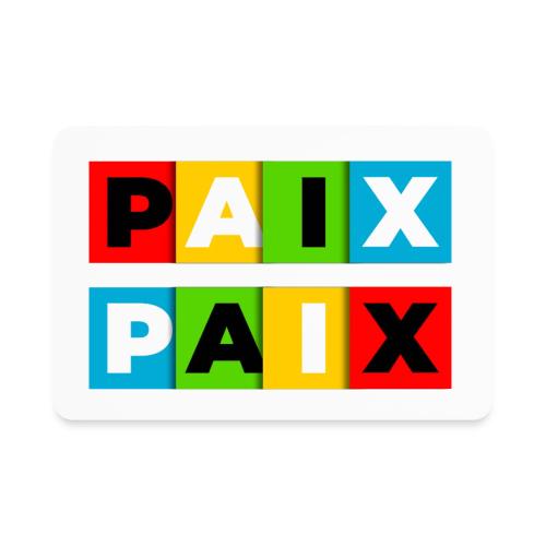 Peace in Colour - Rectangle Magnet