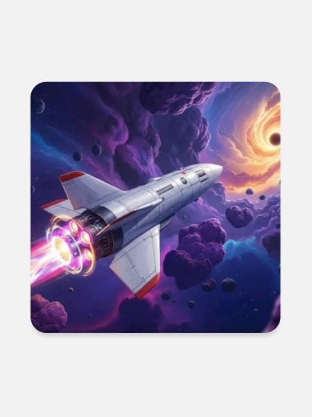 Nebula Thruster Odyssey - Square Magnet - white