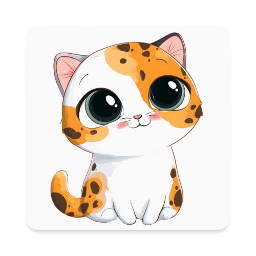 Kitten: Purrfectly Adorable - Square Magnet