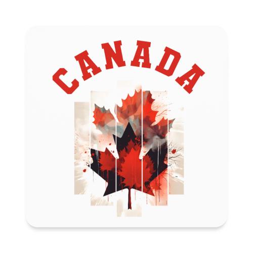Heart of Canada Art - Square Magnet