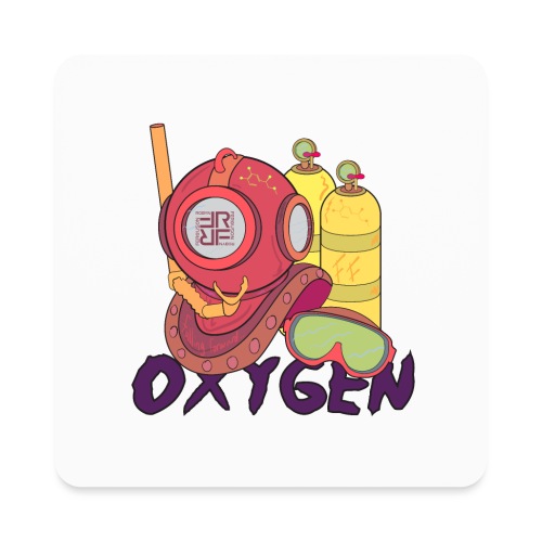 OXYGEN- ROBYN FERGUSON - Square Magnet