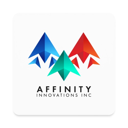 Affinity LineUp (black) - Square Magnet