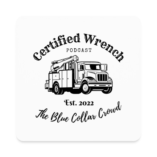 The Blue Collar Crowd - Square Magnet