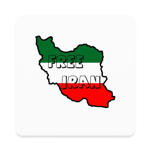 Free Iran - Square Magnet