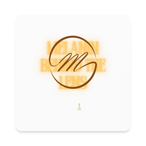MBTL logo White Font - Square Magnet