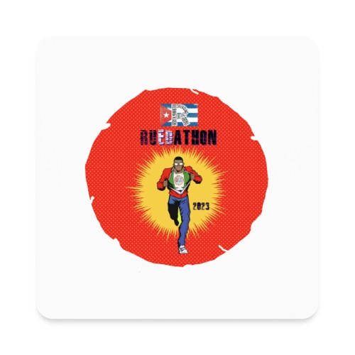 2023 Ruedathon special EDition tee-shirt design - Square Magnet