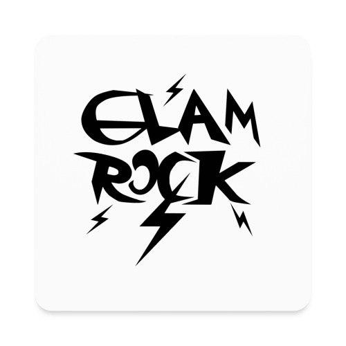 glam rock - Square Magnet