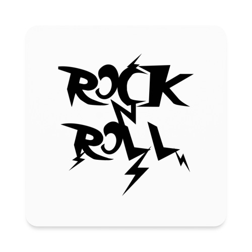 rocknroll - Square Magnet