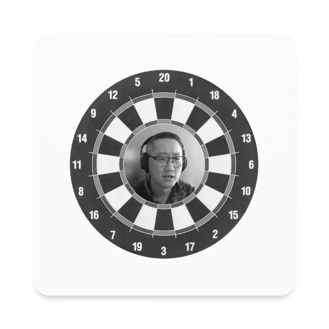 Producer Jay on a Dartboard