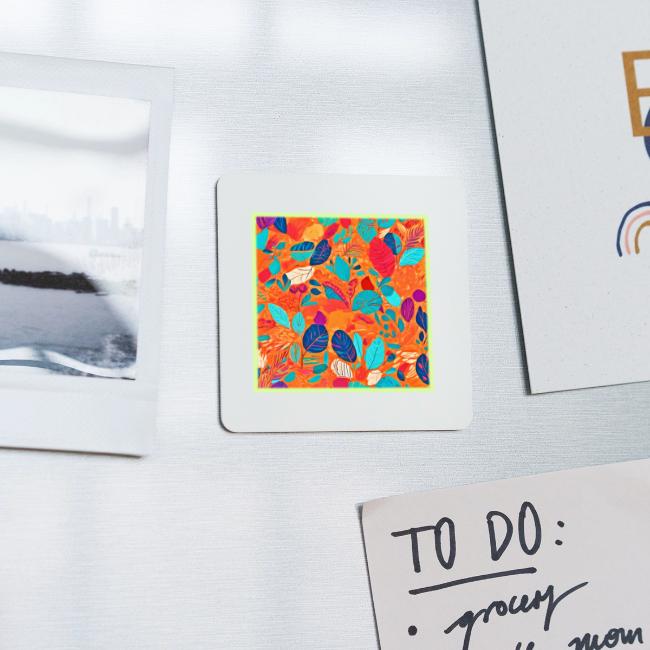 Colorful Cartoon Leaves