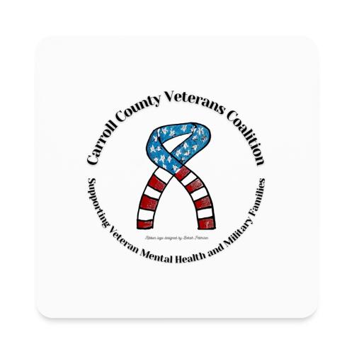 CCVC Big logo merchandise - Square Magnet