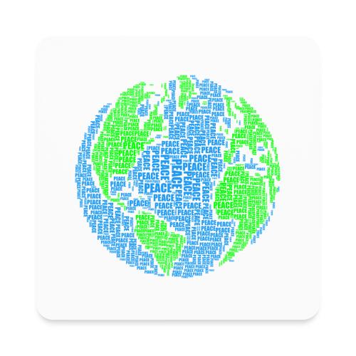 Global PEACE Sphere - Square Magnet