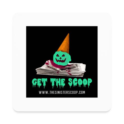 New Green Scoop - Square Magnet