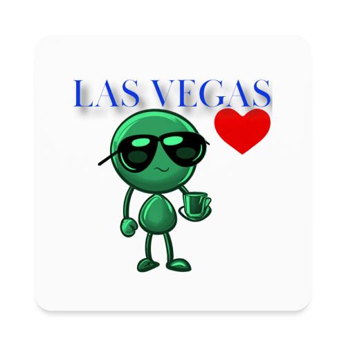 Smoon City_Las Vegas - Square Magnet