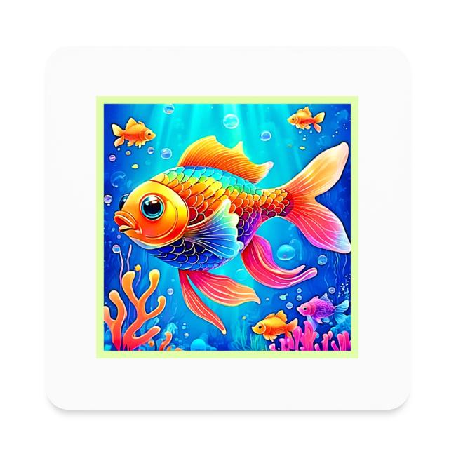 Colorful Aquarium Fish Art