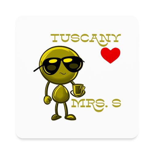 Smoon City_Tuscany Mrs. S - Square Magnet