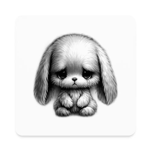 Sad Puppy Meme with Puppy Standing - Square Magnet