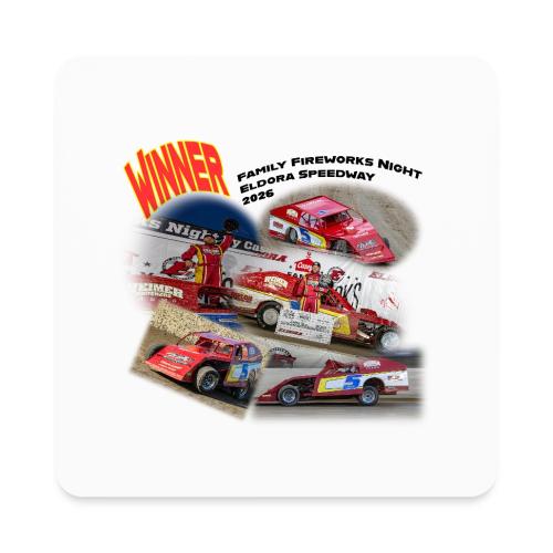 Jonathan Taylor Eldora Speedway FFN#1 Design 2 - Square Magnet