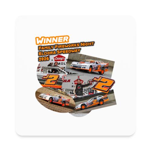 Rob Trent Eldora Speedway FFN#1 Design 1 - Square Magnet