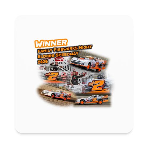 Rob Trent Eldora Speedway FFN#1 Design 2 - Square Magnet