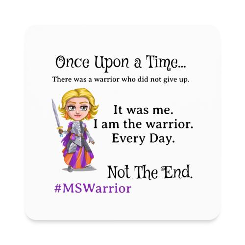 MS Warrior Woman - Square Magnet