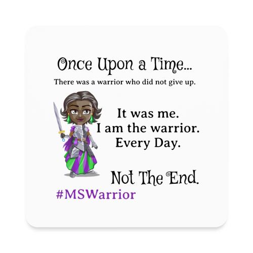 MS Warrior Woman - Square Magnet