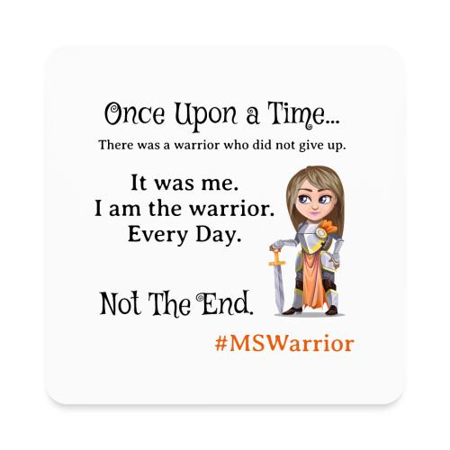 MS Warrior Woman - Square Magnet