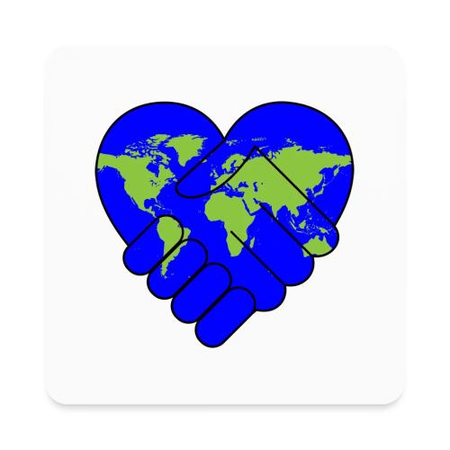 World United in Love - Square Magnet