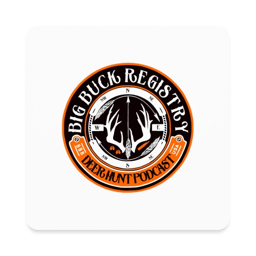Big Buck Registry Deer Hunt Podcast - Square Magnet