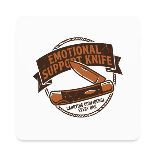 Emotional Support Knife - Funny EDC Pocket Knife - Square Magnet