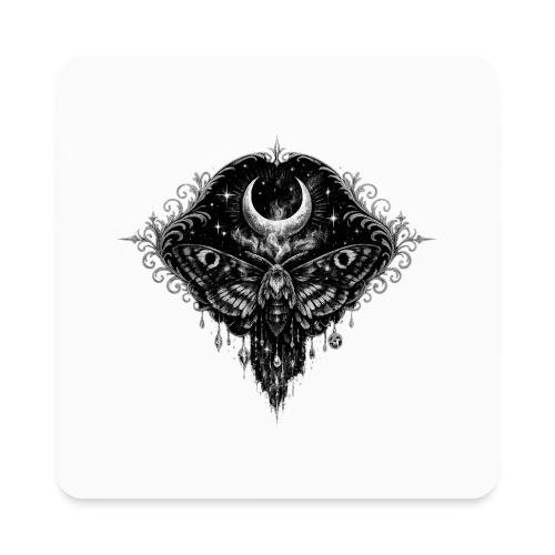 Crescent Moth - Square Magnet
