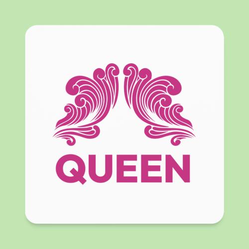 Queenlisse™ Signature Crown T-Shirt – Elegant - Square Magnet