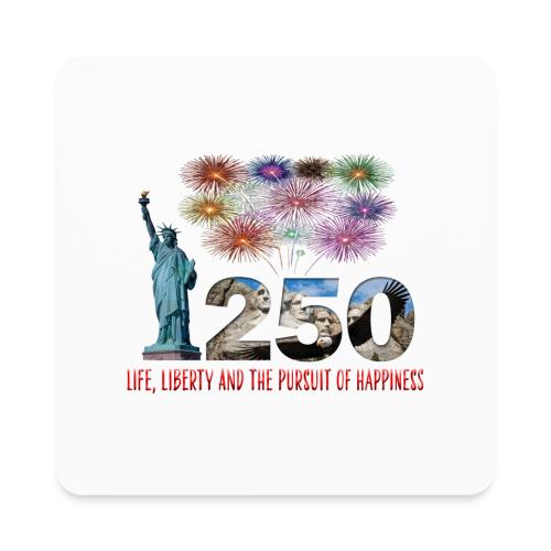 250 Years USA - Square Magnet