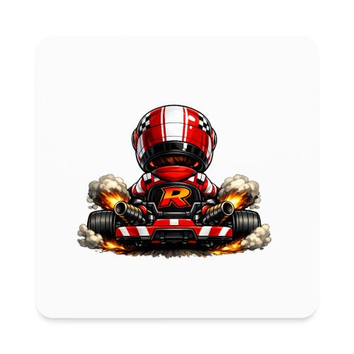Carcadelogoracerback - Square Magnet
