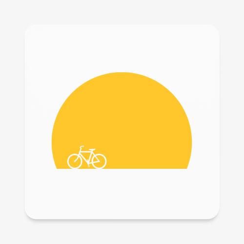 Sundown Bicycle - Square Magnet
