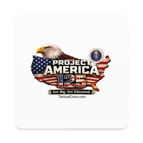 Get Big. Get Educated. Collection - Square Magnet