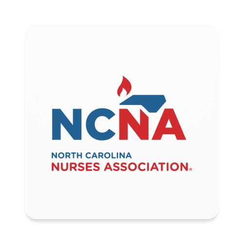 NCNA Logo color lg - Square Magnet