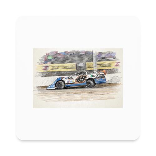 Jonathan Davenport's #49 - Square Magnet