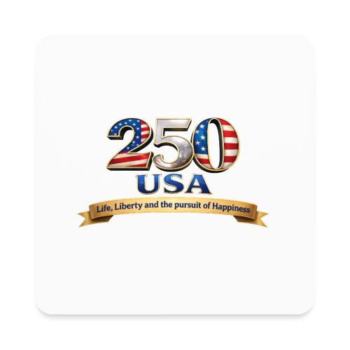 250 USA Liberty Banner - Square Magnet