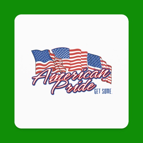American Pride - Square Magnet