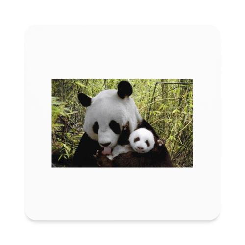 panda - Square Magnet