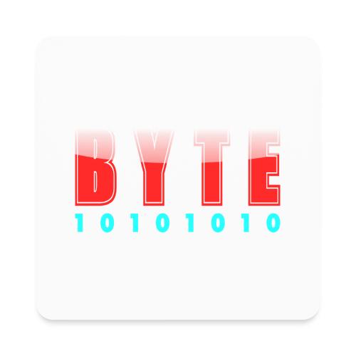 BYTE Binary Code Design - Square Magnet